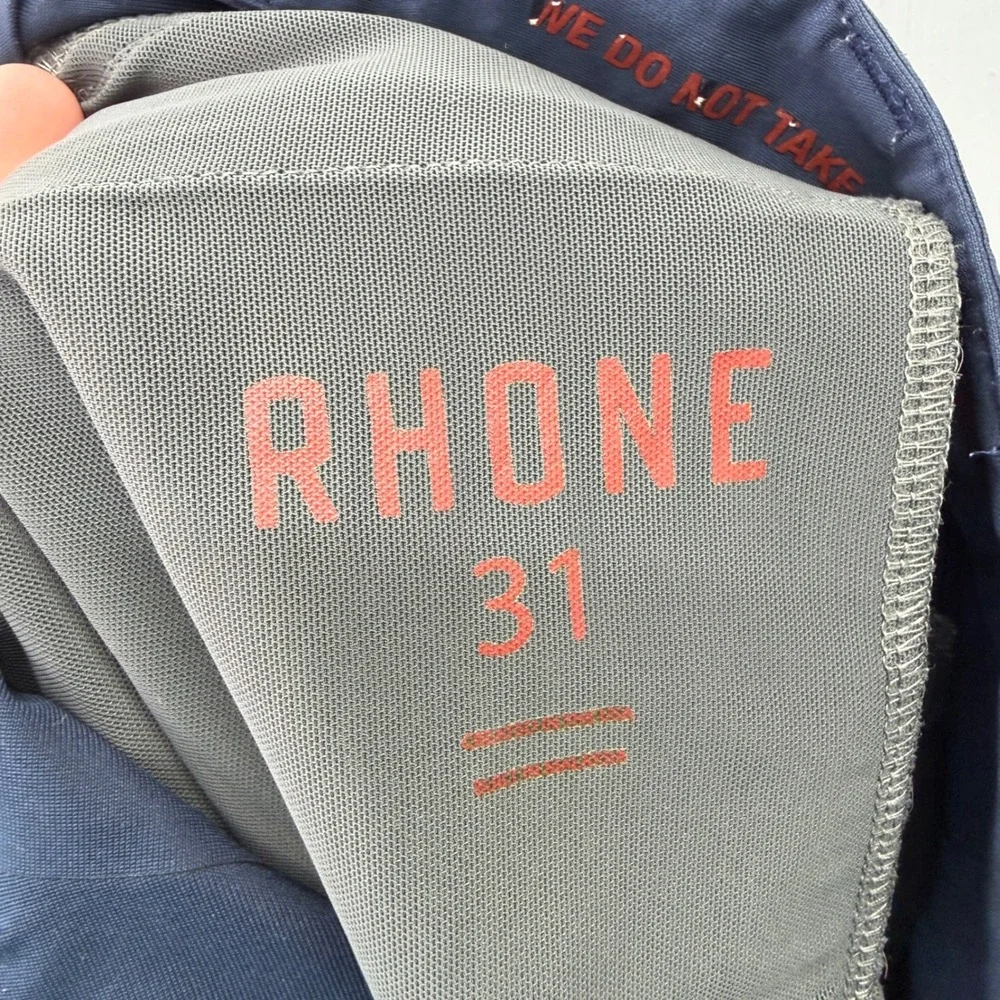 Rhone Commuter Navy Blue Performance Golf Dress Pants Men's 31‎ x 31.5